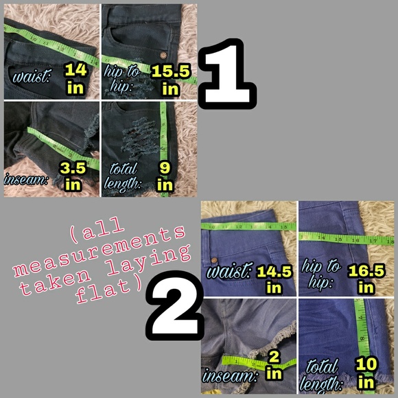 SHORTS | Bundle of 2 Colored Denim Shorts! - Picture 7 of 8